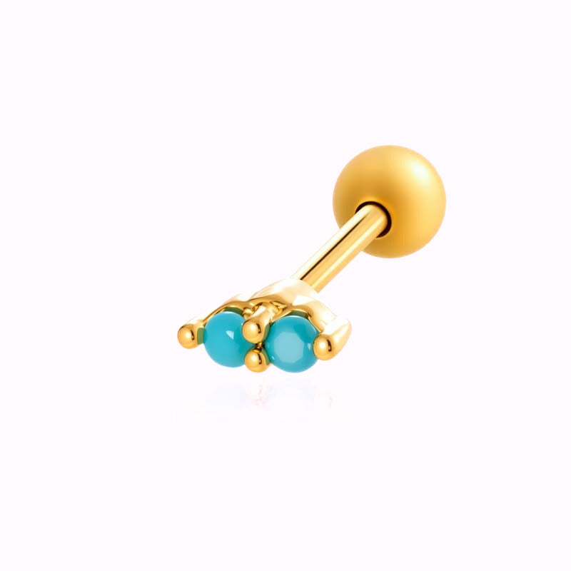 Piercing Blue Zircons