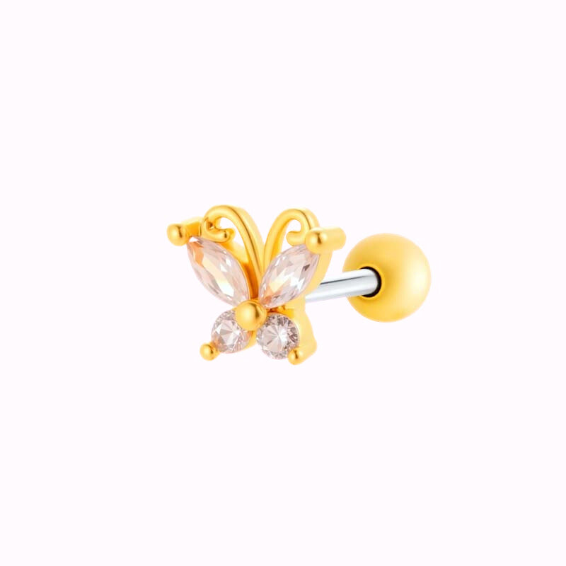 Piercing Delicate Butterfly